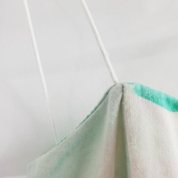 All That Jazz Women's Multicolor Fit & Flare Dress Smocked V-Neck Ruched Size S - Picture 5 of 10